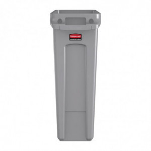 Contenedor Gris Slim Jim - 87L - Rubbermaid