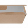 Cajas de alimentos Kraft compostables - L 250mm - Paquete de 150 - Colpac