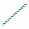 Pajitas para batidos de papel - Verdes - L 210mm - Paquete de 250 - Fiesta Green