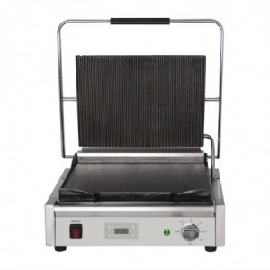 Grand Grill De Contact Simple Ranurado y Liso - Buffalo