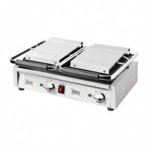 Grill De Contacto Doble Liso/Liso - Buffalo