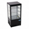 Vitrina Refrigerada Positiva Negra Serie C - 68 L - Polar