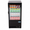 Vitrina refrigerada positiva negra Serie C - 68 L - Polar - Fourniresto