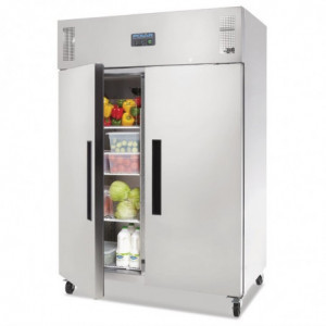 Armario Refrigerado Positivo GN de Doble Puerta Serie G - 1200L - Polar