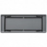 Mesa rectangular plegable gris en ABS - 1520 mm - Bolero - Fourniresto