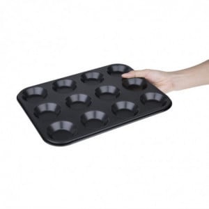 Placa antiadherente para mini moldes de muffins - Vogue