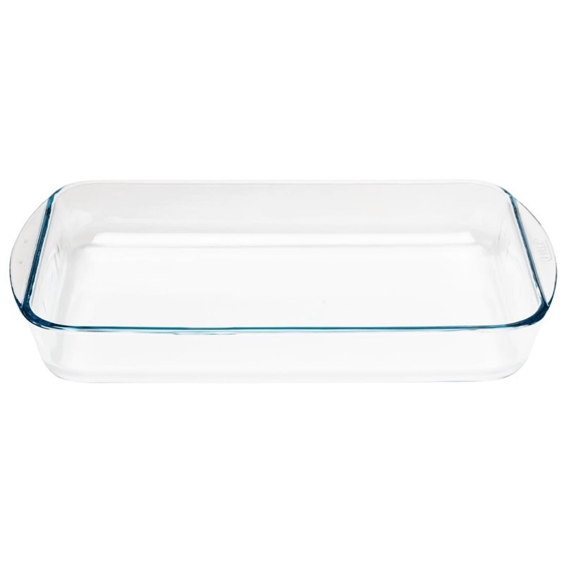 Fuente rectangular de vidrio para horno - L 350 x P 230mm - Pyrex