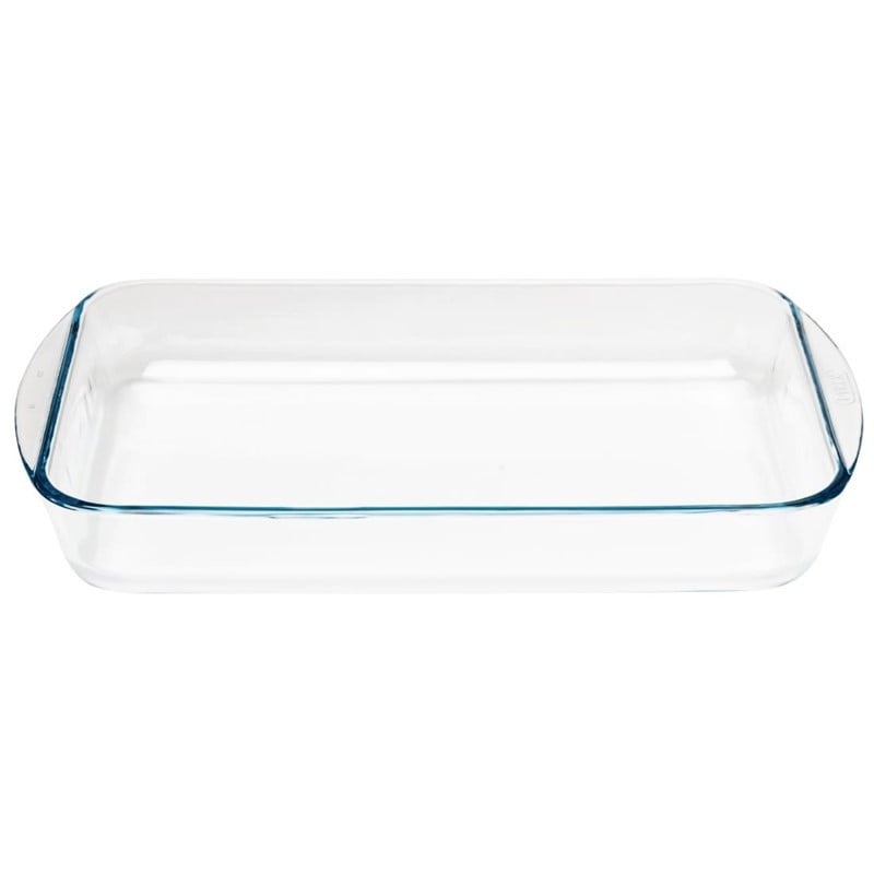 Fuente rectangular de vidrio para horno - 3.7 L - Pyrex