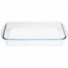 Fuente rectangular de vidrio para horno - 3.7 L - Pyrex