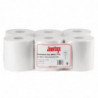 Central Feed Roll 1 Ply White - Jantex