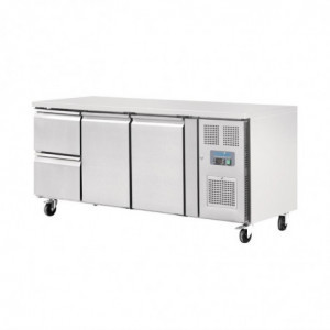 Mesa Refrigerada 2 Puertas 2 Cajones Serie U - 417L - Polar - Fourniresto