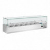 Vitrina refrigerada para ingredientes 5x GN 1/3 y 1x GN 1/2 Serie G - Polar - Fourniresto