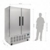 Armario Refrigerado Positivo 2 Puertas Serie G - 960L - Polar