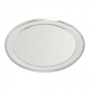 Placa para pizza de aluminio borde ancho - Ø200mm - Vogue - Fourniresto