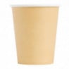 Disposable Cups Hot Drinks Brown - 225ml - Pack of 1000 - Fiesta