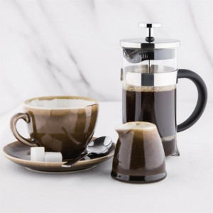 Cafetera de émbolo de acero inoxidable 3 tazas - 350 ml - Olympia