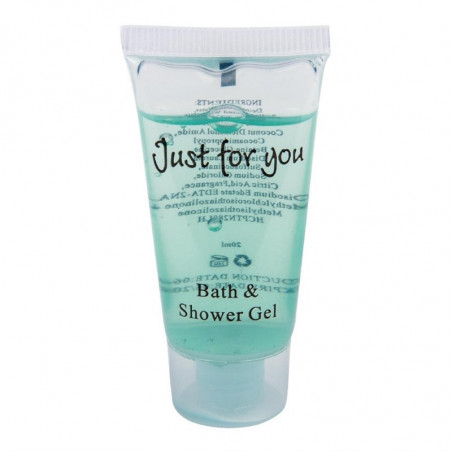 Gel de ducha Just For You - 20 ml - Lote de 100 - FourniResto - Fourniresto