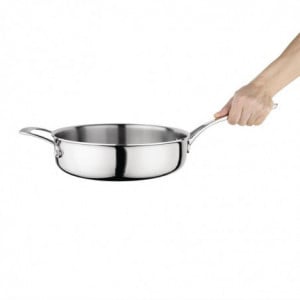 Sauteuse Triple Épaisseur - Ø 240mm - Vogue