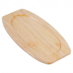 Soporte de madera clara para plato GG133 - Olympia - Fourniresto