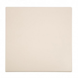 Mesa cuadrada blanca - L 600 x A 600 mm - Bolero