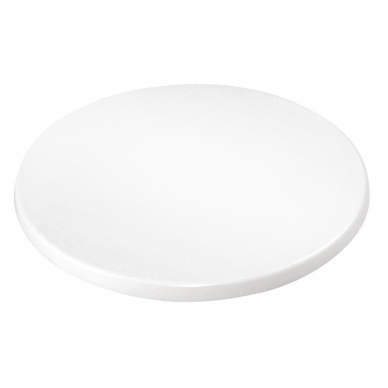 Plateau De Table Rond Blanc - Ø 600mm- Bolero