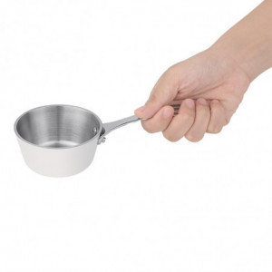 Mini Stainless Steel Sauce Boat 85mm - Vogue - Fourniresto