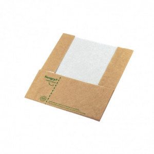 Sobres Panini Kraft Compostables - Lote de 500 - Vegware