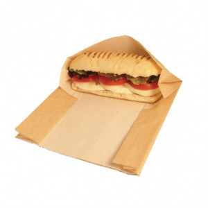 Sobres Panini Kraft Compostables - Lote de 500 - Vegware