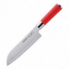 Cuchillo Santoku alveolado Red Spirit - 180mm - Dick