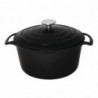 Grande Cocotte Ronde Noire - 4L - Vogue