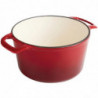 Round Red Casserole Dish - 3.2L - Vogue