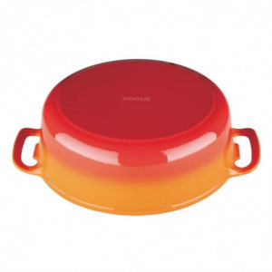 Cocotte Oval Naranja - 5L - Vogue