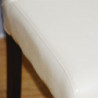 Faux Leather Chairs - Cream - Bolero - Fourniresto