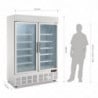 Vitrina refrigerada negativa 920L - Polar - Fourniresto