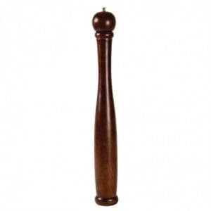 Table salt or pepper mill in dark wood - Olympia - Fourniresto