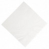 Servilletas de desayuno de papel blanco compostables - 3 capas - 400 x 400 - Paquete de 1000 - FourniResto