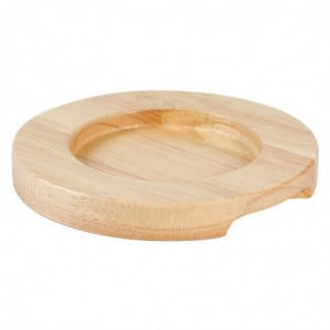 Soporte de madera clara para mini cazuela y mini sartén - Olympia - Fourniresto