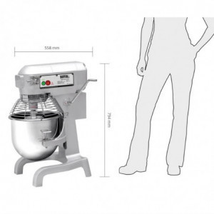 Planetary mixer 20L - Buffalo - Fourniresto