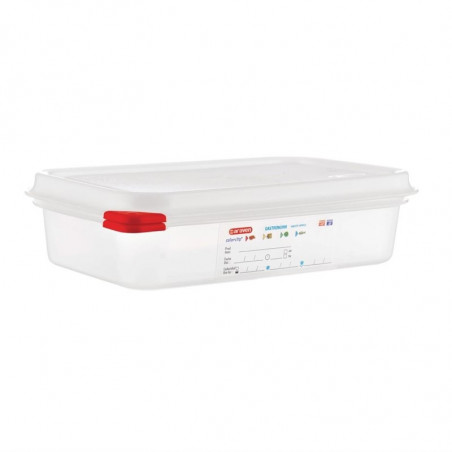 Caja de alimentos GN1/4 - 1,8L - Lote de 4 - Araven - Fourniresto