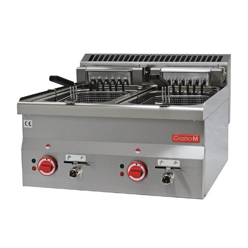 Electric Fryer - 2X 10 L - Gastro M - Fourniresto