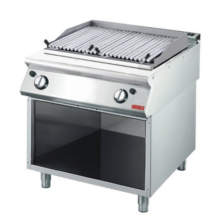 Grillade Pierre De Lave Gaz- P 700 - Gastro M