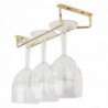 Soporte para copas de pie en latón 255mm - FourniResto - Fourniresto