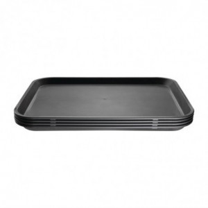 Bandeja Antideslizante Rectangular 410 X 305 Mm - Olympia KRISTALLON