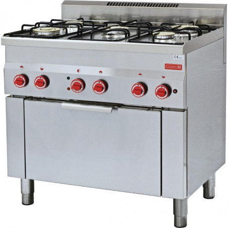 Horno de gas sobre horno de convección GN 1/1 600 - Gastro M