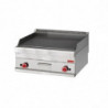 Plancha de gas 650 con placa lisa - Gastro M - Fourniresto