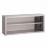 Armario Abierto de Pared en Acero Inoxidable - L 800 x P 400mm - Gastro M