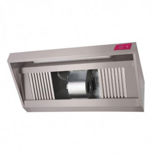 Campana de acero inoxidable completa 1500 x 900 x 450mm - Gastro M - Fourniresto