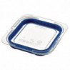 Tapa Azul de ABS sin BPA - GN 1/6 - Araven - Fourniresto