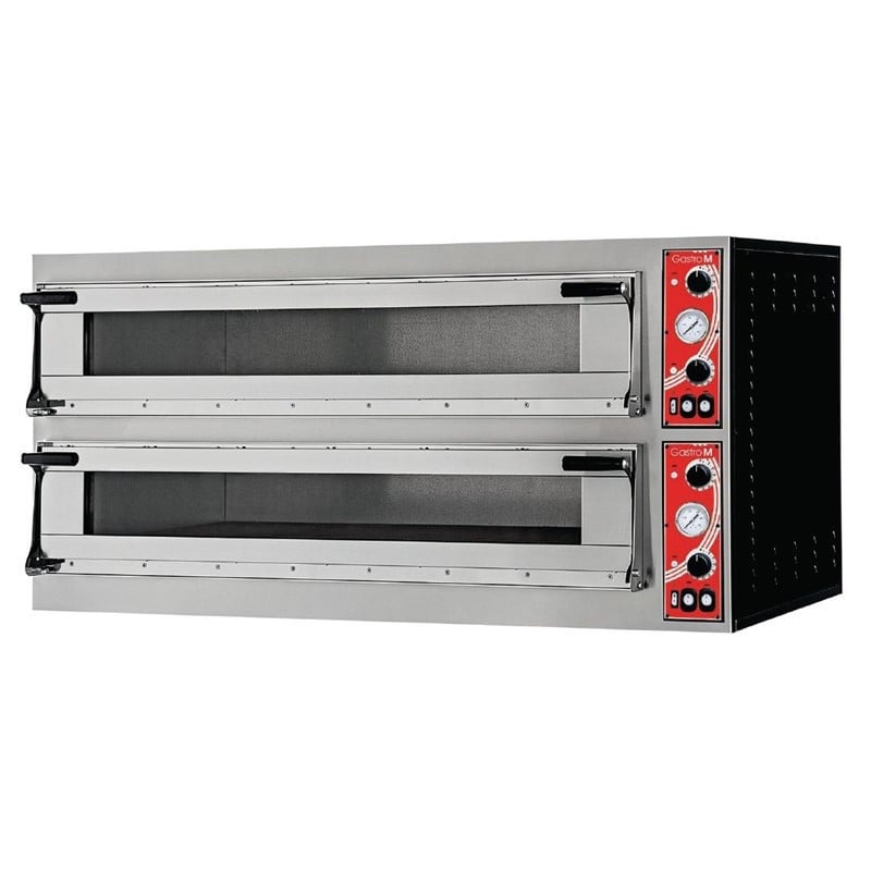 Horno de pizza Milan 2 con 2 cámaras - Gastro M