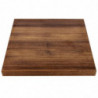 Square Table Top Oak Wood Effect Rustic - L 700mm - Bolero